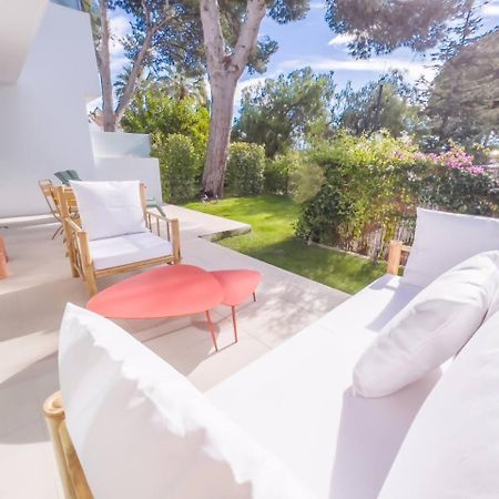 Bajo Con Jardin En La Milla De Oro Daire Marbella Dış mekan fotoğraf