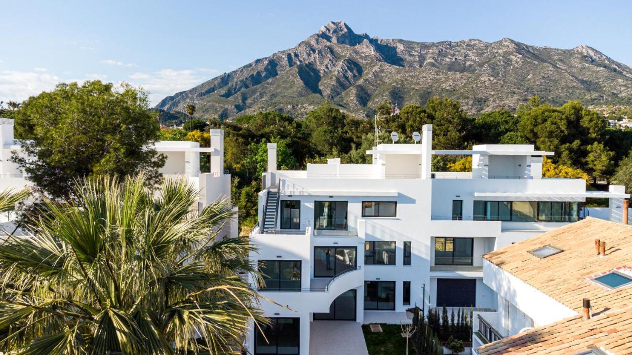 Bajo Con Jardin En La Milla De Oro Daire Marbella Dış mekan fotoğraf
