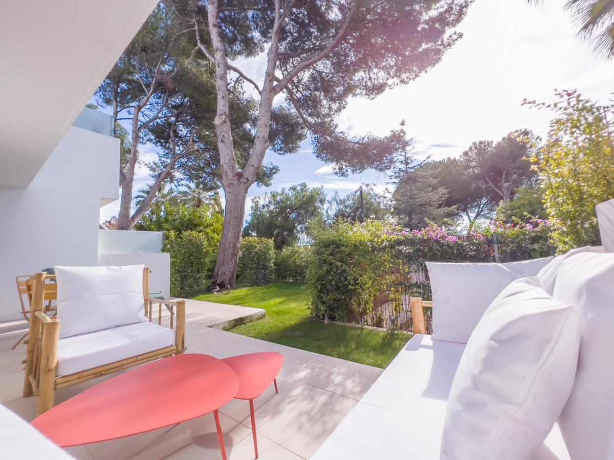 Bajo Con Jardin En La Milla De Oro Daire Marbella Dış mekan fotoğraf