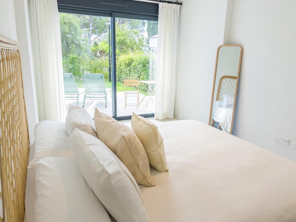 Bajo Con Jardin En La Milla De Oro Daire Marbella Dış mekan fotoğraf