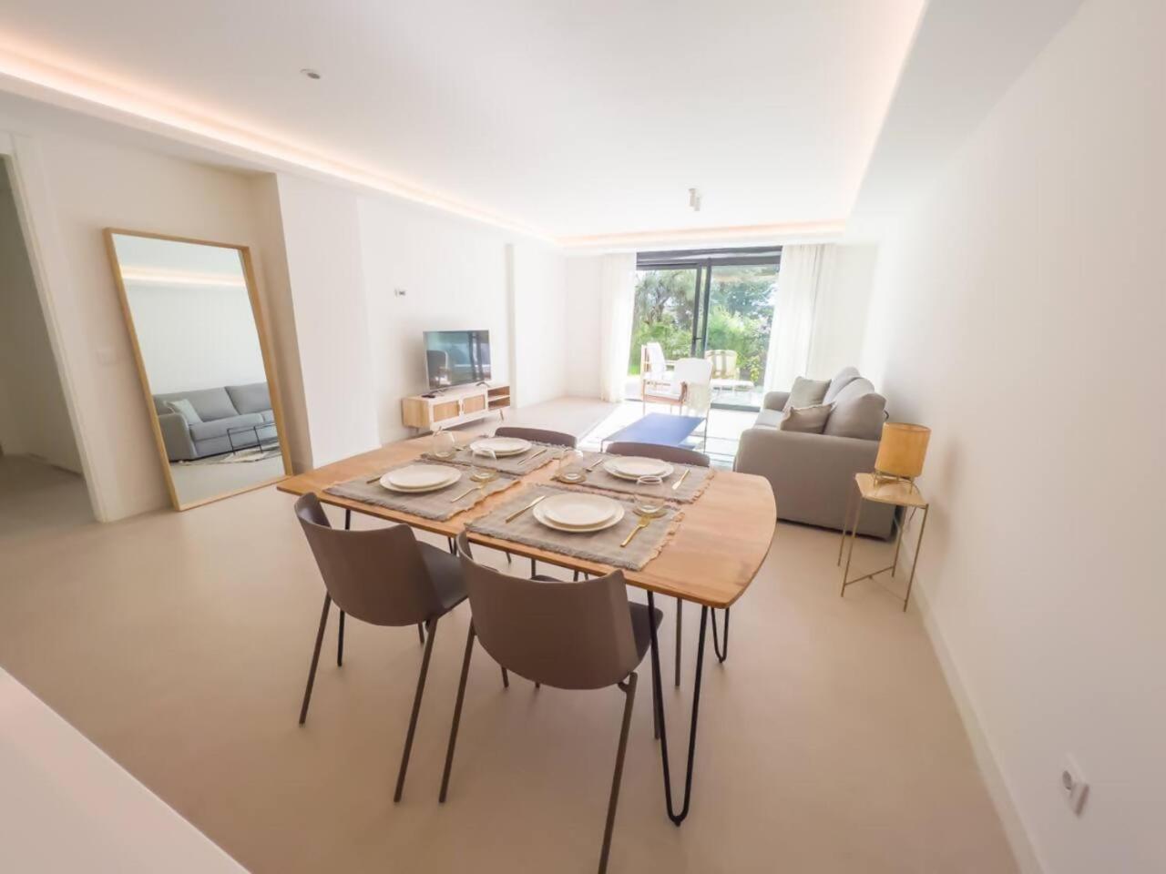 Bajo Con Jardin En La Milla De Oro Daire Marbella Dış mekan fotoğraf